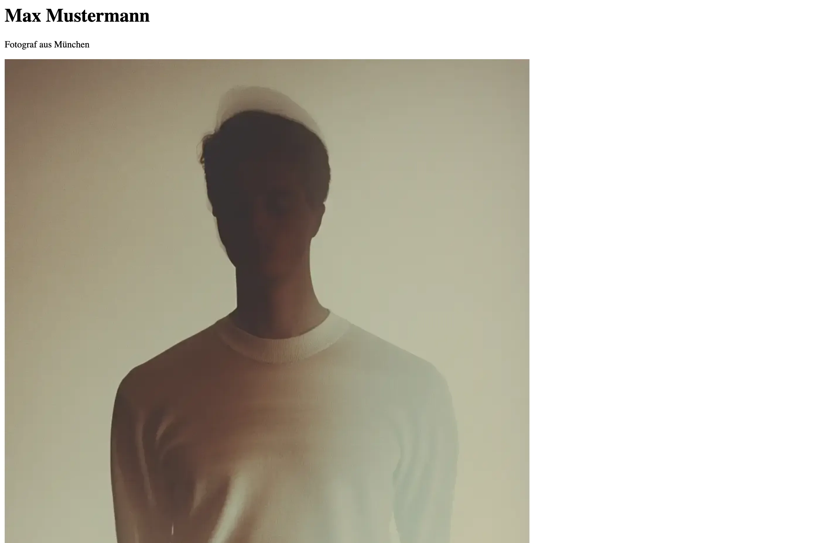 Vorschau HTML Beispiel